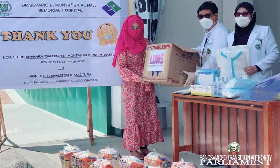 MP Mastura reaches out to frontliners, PWDs, IDPs, health workers