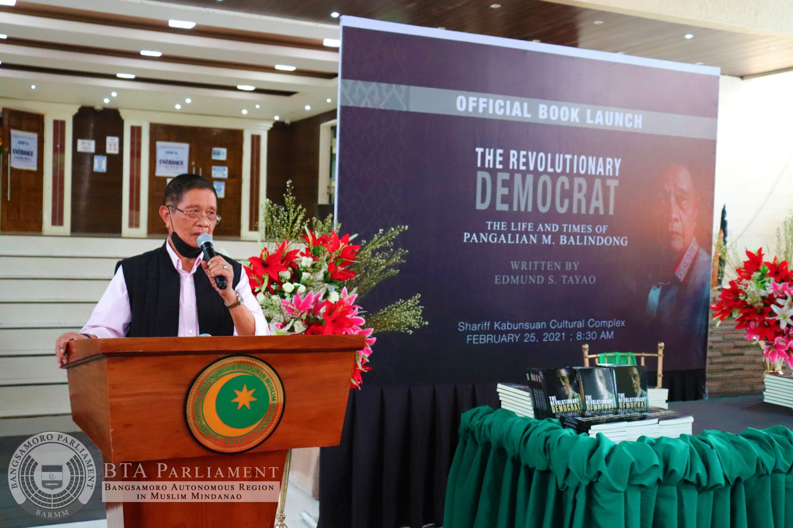 Speaker Balindong launches biography, “The Revolutionary Democrat”