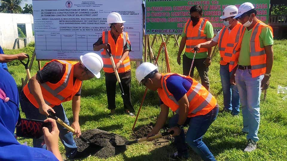 BTA, MPW install solar-powered street lights and lead groundbreaking of various infrastructure projects