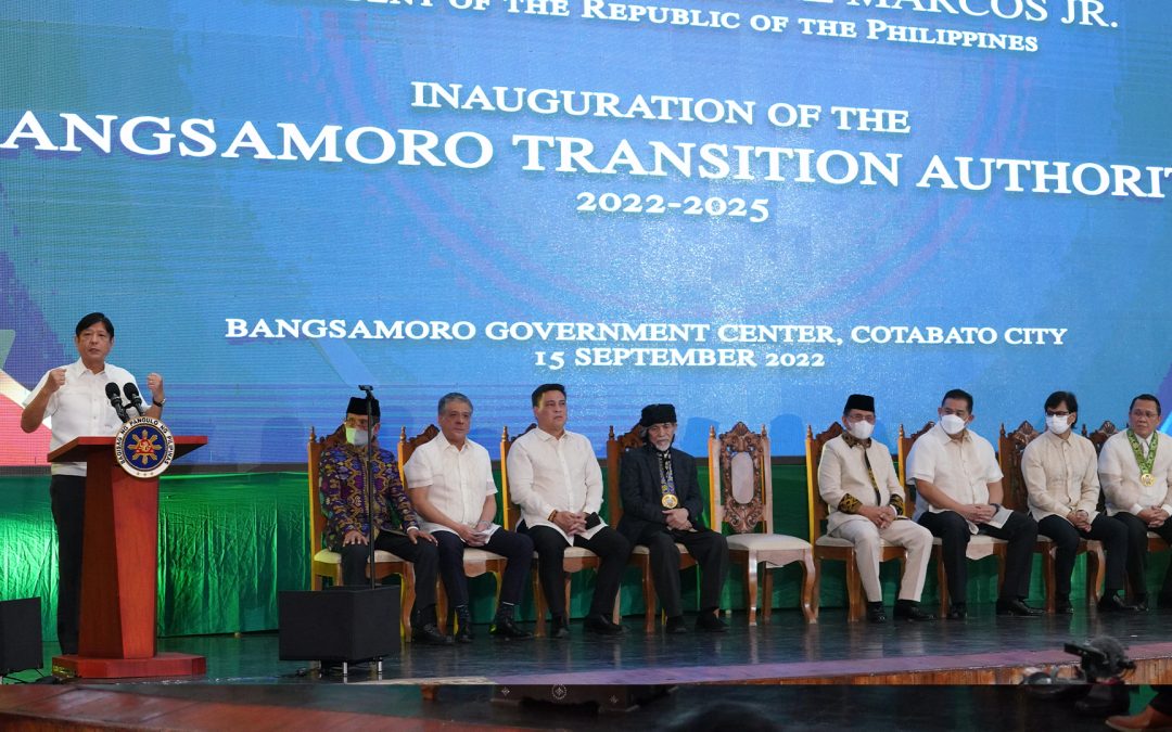 PBBM vows support for BARMM’s peace process