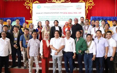 Tawi-Tawi officials express gratitude to the Bangsamoro Parliament for consulting them on the proposed electoral code