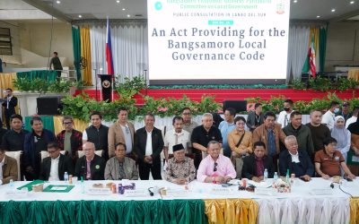 Hundreds of Lanao del Sur stakeholders attend consultation on proposed Bangsamoro Local Governance Code