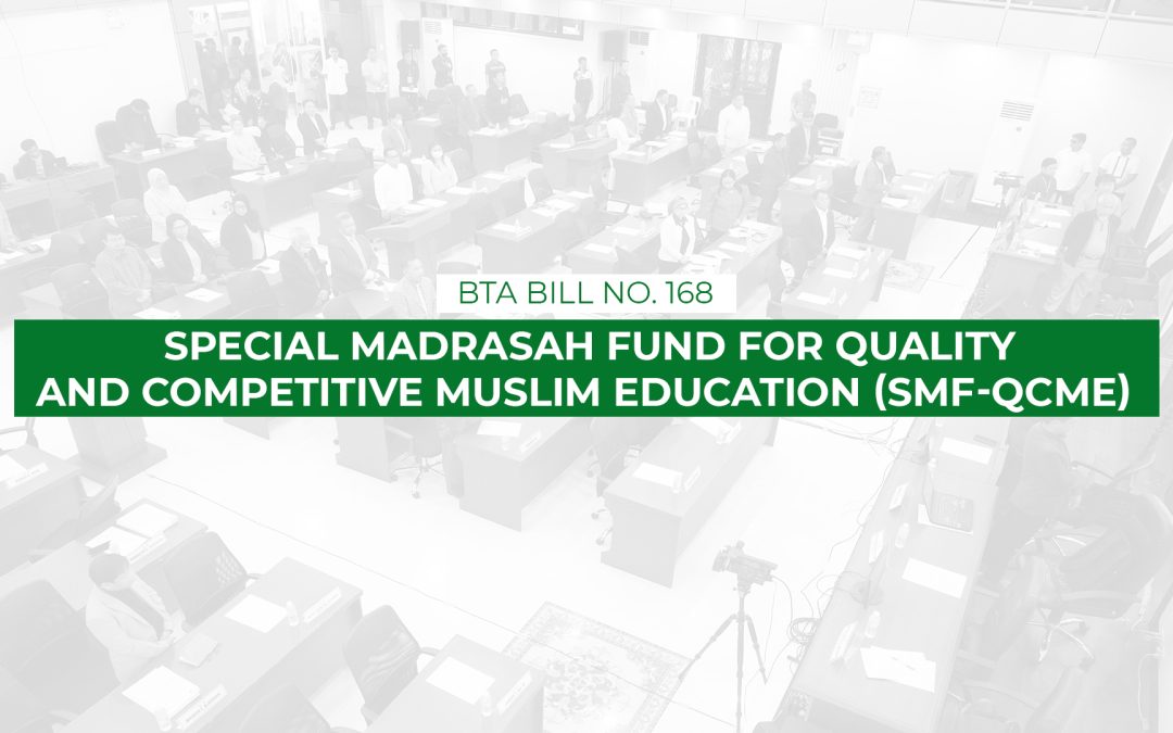 Bangsamoro legislators file bill to establish Special Madrasah Fund