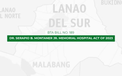 Bangsamoro lawmakers file bill to increase manpower of a hospital in Malabang, Lanao del Sur