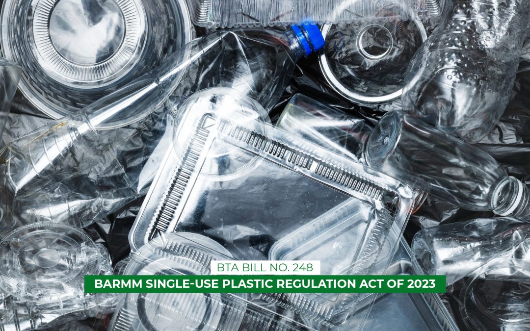 Bangsamoro legislators file bill regulating single-use plastics in BARMM
