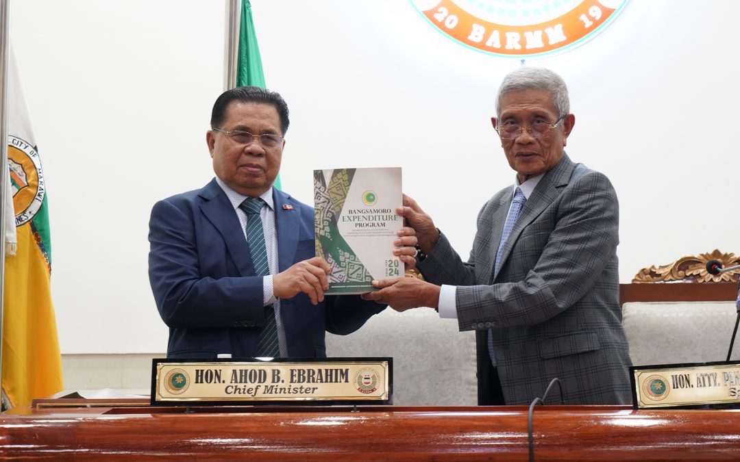 BARMM Chief Minister Ebrahim submits proposed P98.46 billion 2024 budget, prioritizing education, infrastructure, and health