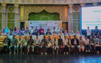 Proposed Bangsamoro Health Care Subsidy Program receives overwhelming support in public consultation